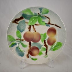 K&G St. Clément Faïence Peach Plate